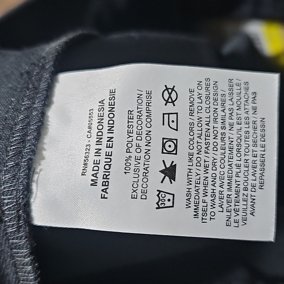 Jordan Black Woven Zippered Ankle Pants Size Small NWT - Picture 12 of 15